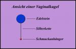 Anthrazitfarbener Achat mit kleinem Zirkonia – M